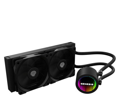 Wentylator do komputera GENESIS Hydria 240 2x120mm NLG-2318
